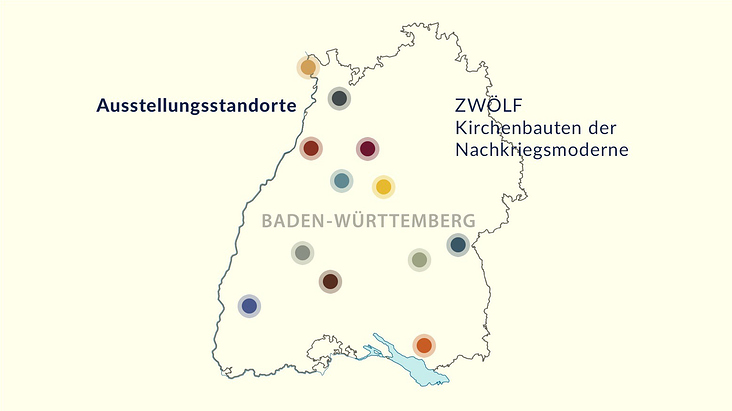 Visualisierungen zur Wanderausstellung „ZWÖLF“