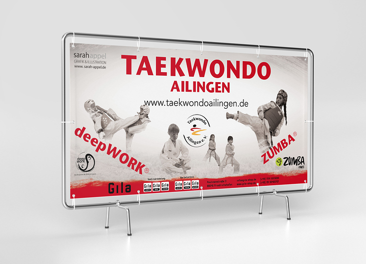 Banner für Teakwondo Kurse