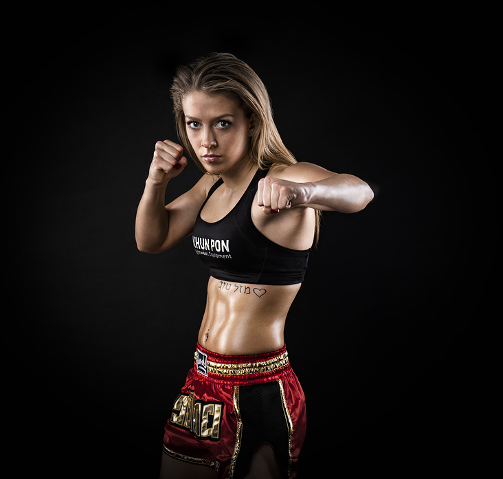 yael yvon, muay thai fighter