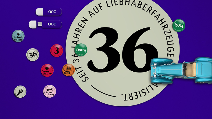 OCC-Assekuradeur-Deutschland-Branding-Classic-Car