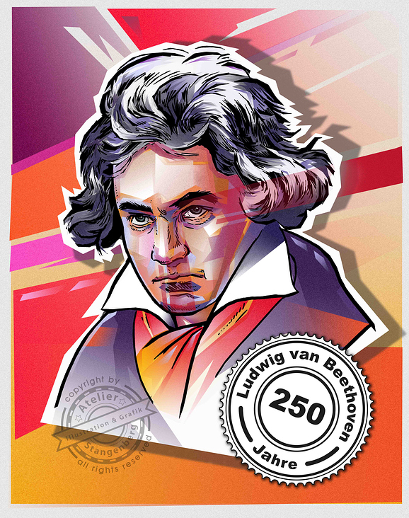 Wettbewerb zum Beethoven Jubiläumsjahr 2020 / Beethoven im Bild