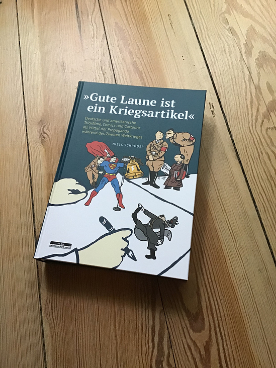 „Gute Laune ist ein Kriegsartikel von Niels Schröder, be.bra wissenschaft verlag 2020