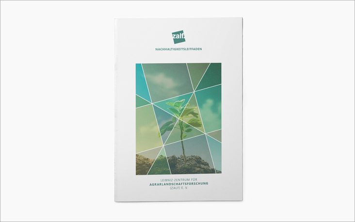 Broschüre – ZALF-­Nachhaltigkeitsleitfaden 1