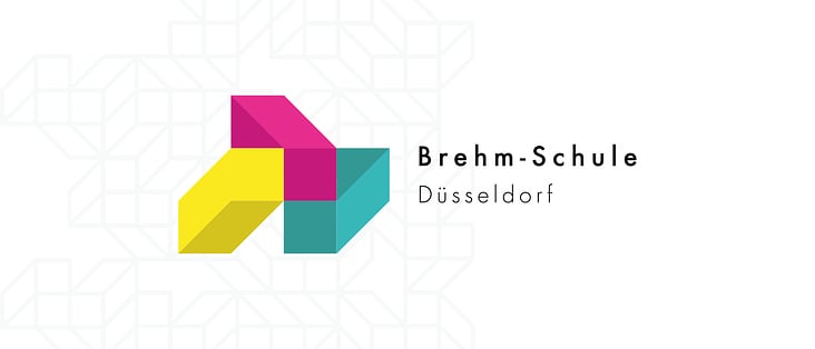 Neues Logo für Brehm-Schule, Düsseldorf