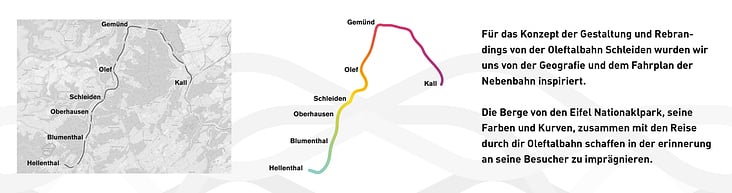 Oleftalbahn – Schleiden Rebranding