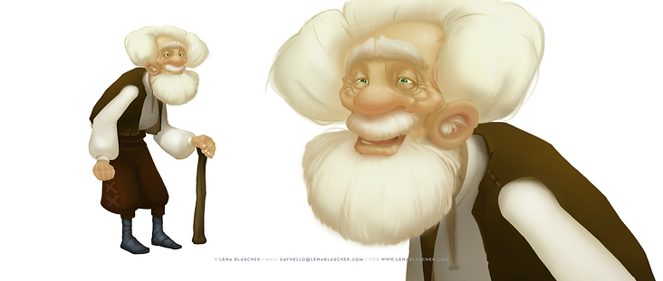 Character-Highlight „Grandpa“, Children of Lumera