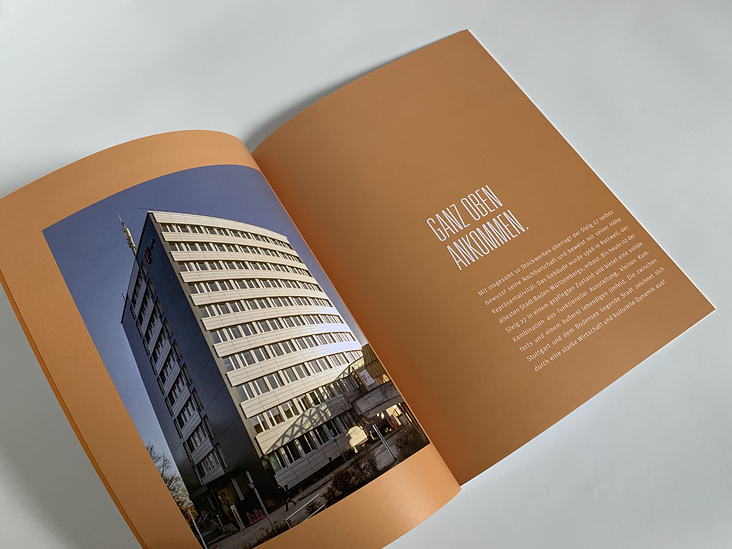 Steig27 – Broschüre zur Büroimmobilie – Bsp1 Inhaltsseite