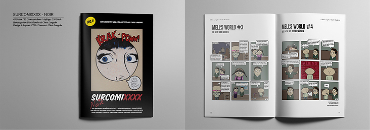 Comic & Editorial Design (inklusive Coverillustration)