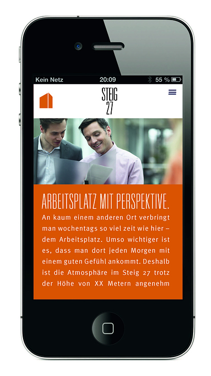 Steig27 – Web mobil