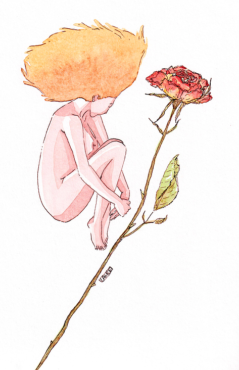 Nude flower