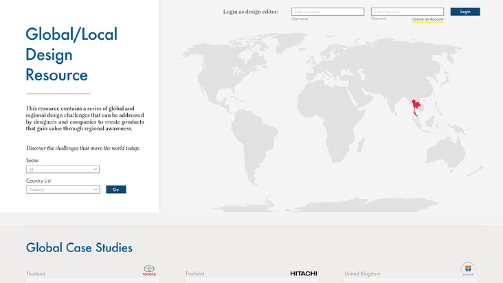 Global/Local Design Resource – Homepage