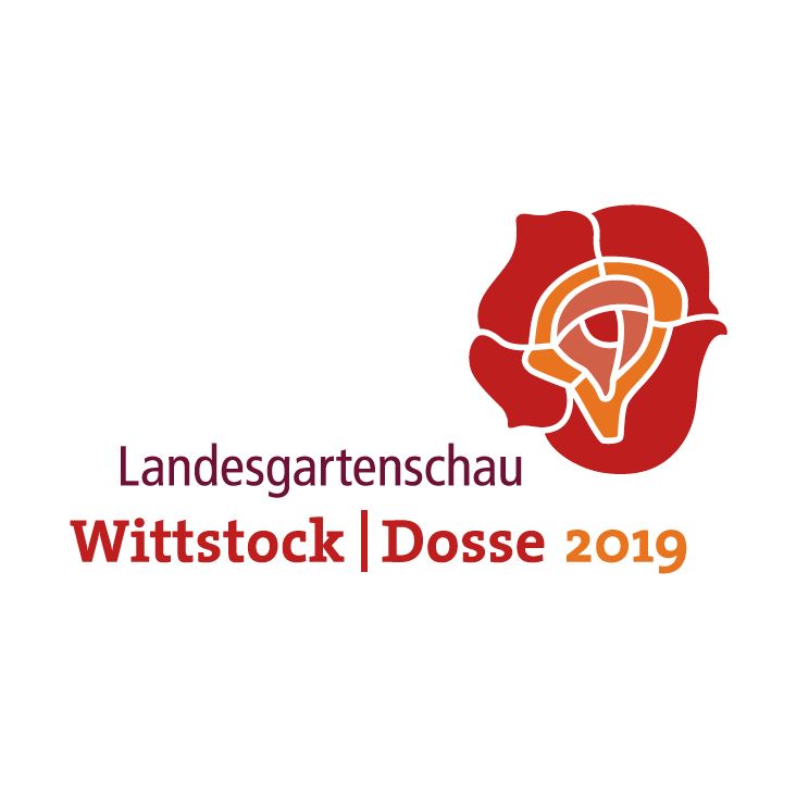 Signet der Landesgartenschau Wittstock 2019