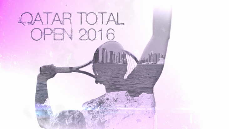 WTA / Qatar TOTAL Open 2016“Maria Sharapova”