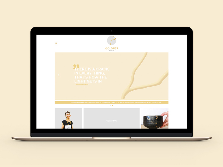 portfolio-website startseite-goldriss