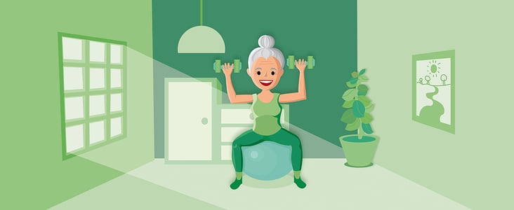Home-Fitness für Best-Ager