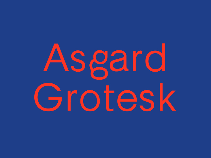 Asgard Grotesk