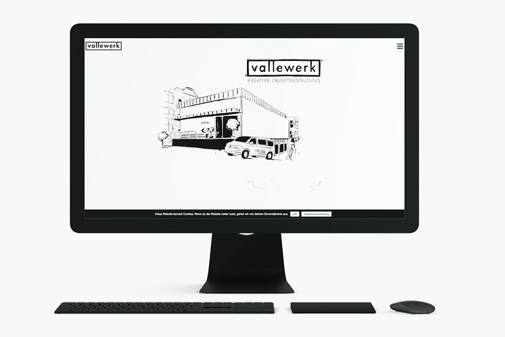 Website Vallewerk | Redesign