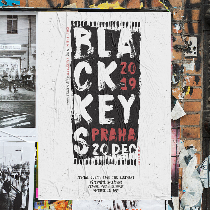 BLACK KEYS (Poster idea)