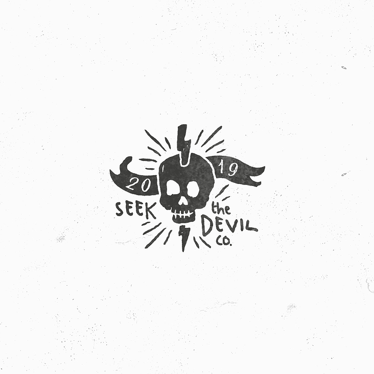 SEEK THE DEVIL (logo)