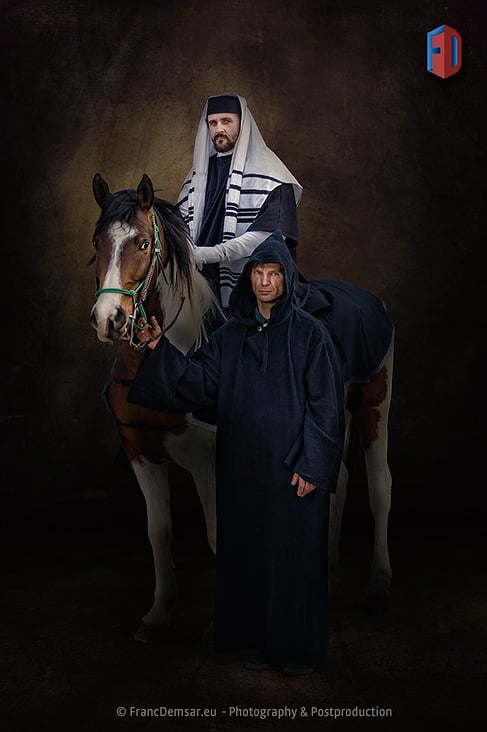 FrancDemsar_Studio_Pharisees_Horseman_and_Servant