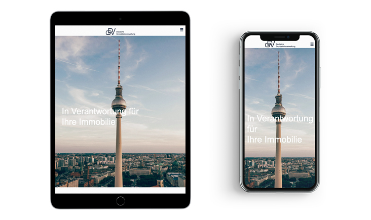 Wordpress Tablet und Smartphone View