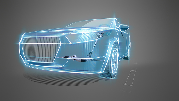 Steering Wheel System Animation