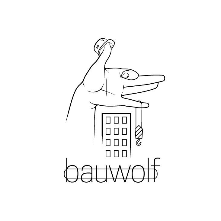 logo bauwolf