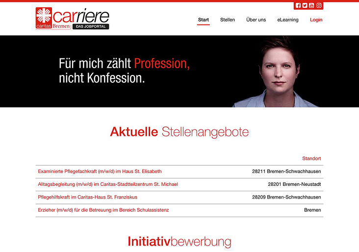 Caritas Jobportal