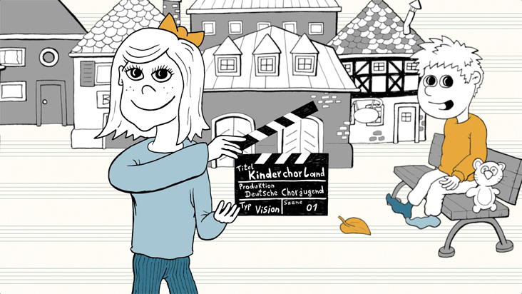 Filmstill | Kampagnenvideo für das Programm Kinderchorland – In jedem Ort ein Kinderchor