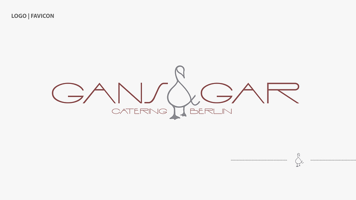 Gans und Gar – Logo und Favicon