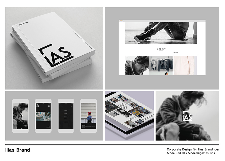 Corporate Design für Ilias Brand