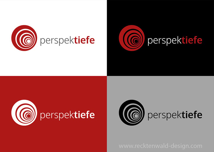 Perspektiefe Webseite Logos