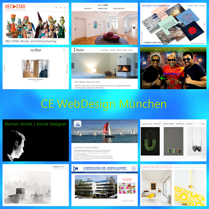 CE WebDesign München | Referenzen II