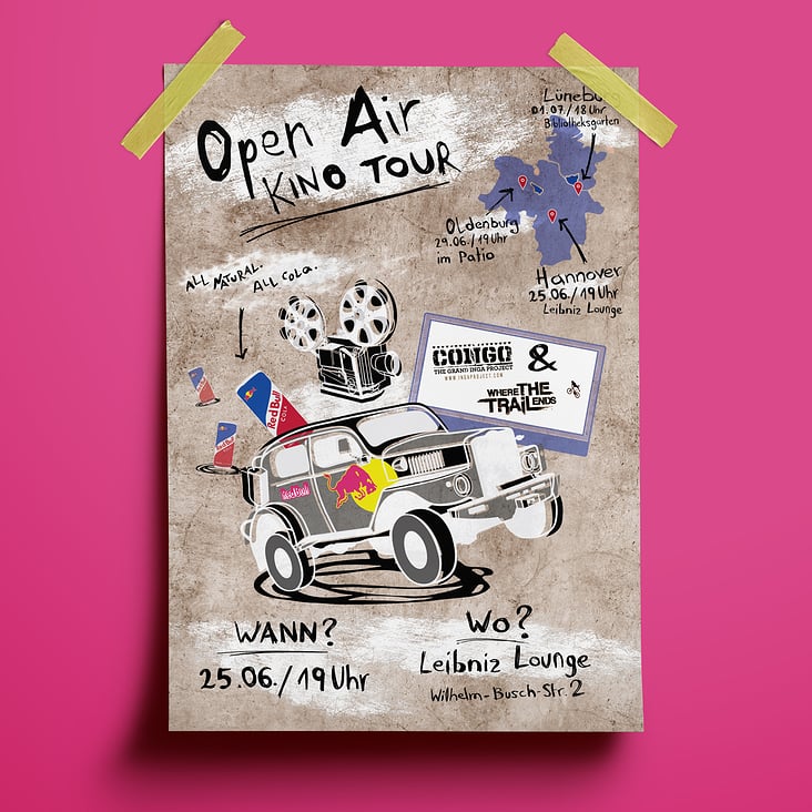 Red Bull Cola Tour // Artwork / Poster Design