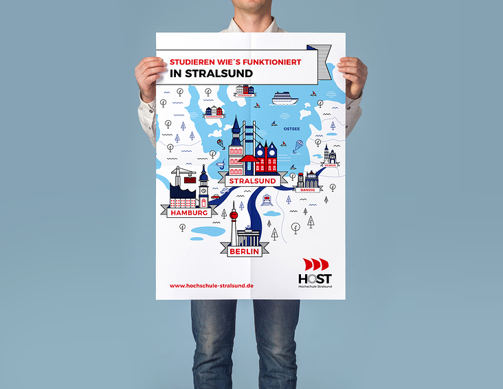 HOST Stralsund / Campaign / Illustration