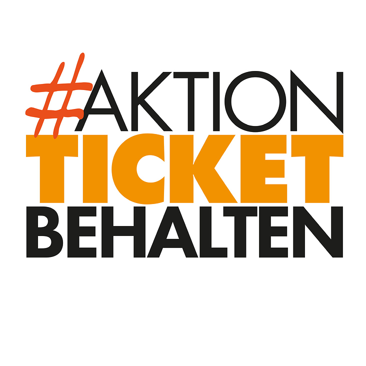 Logo für die Aktion Ticket Behalten