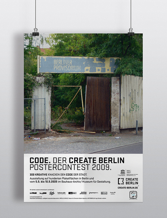 Create Berlin Plakatwettbewerb – Favorit der Jury