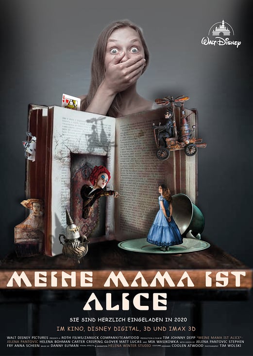 Plakat Meine mama ist Alice with Me as a Alice 02