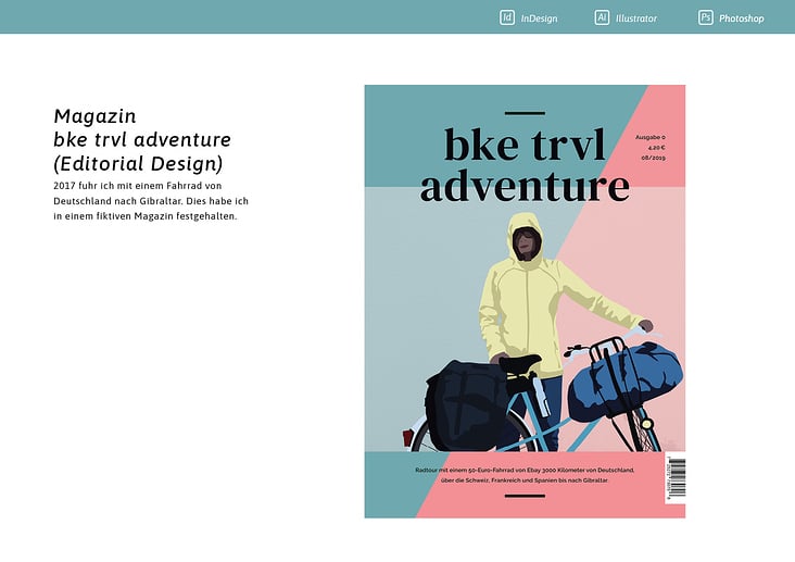 Magazin bke trvl adventure (Editorial Design)