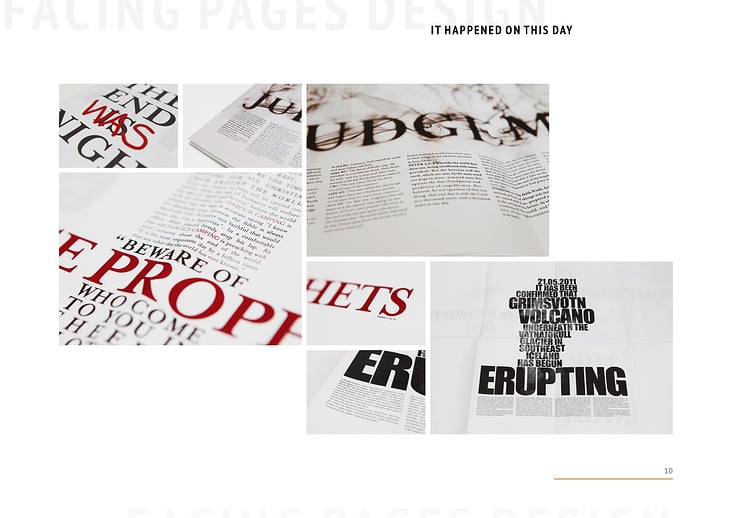 Facing Pages Design Portfolio Page 11