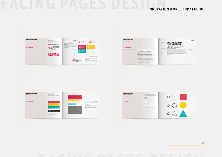 Facing Pages Design Portfolio Page 22