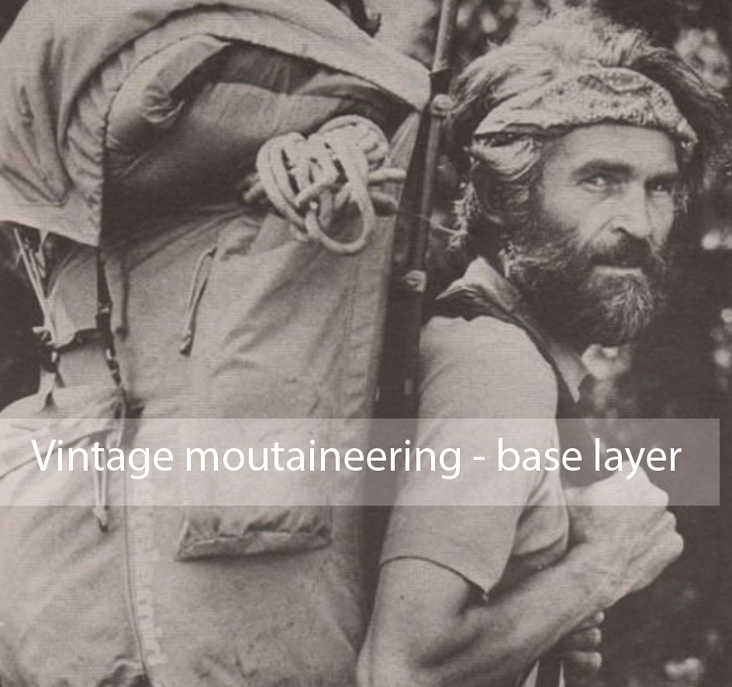 Vintage mountaineering – base layer men/ women