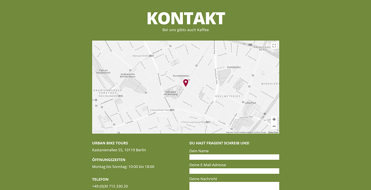 startseite kontakt