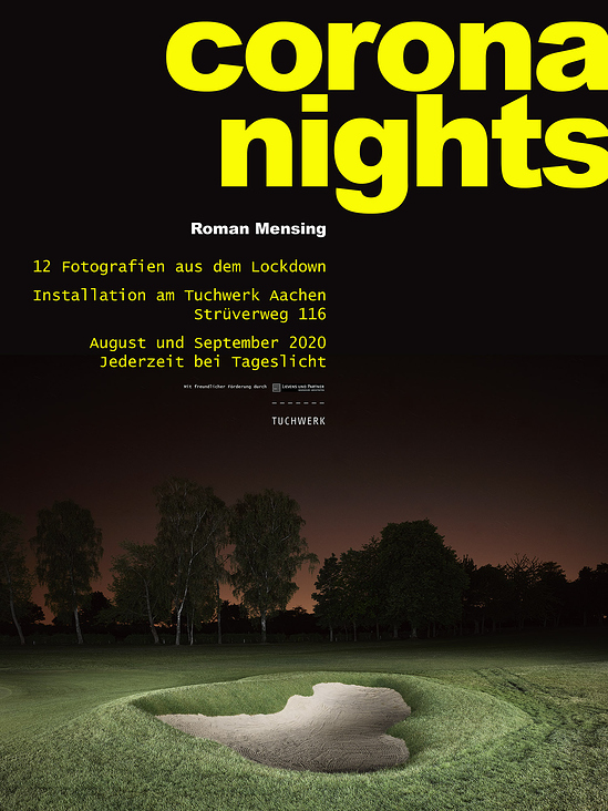 Corona Nights – Ausstellungsplakat