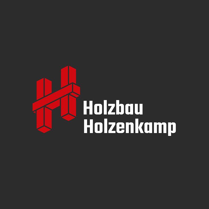 Logoentwicklung für Holzbau Holzenkamp