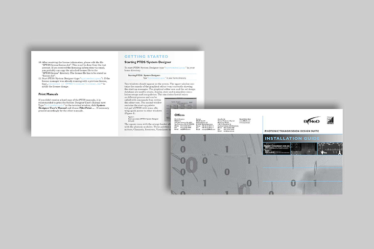 BNeD/Virtual Photonics – »The Cube« Softwareverpackung (Freelance)
