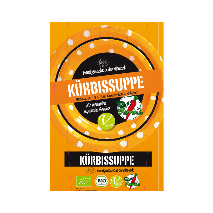 Banderole KürbisSuppe