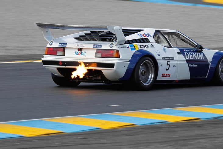 BMW M1 in Le Mans