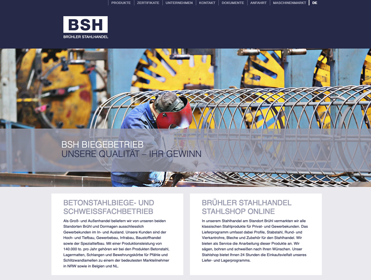 BSH Startseite