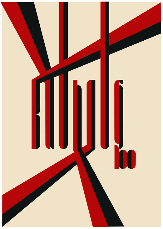 Illustration/Typografie – Bauhaus100